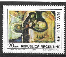 ARGENTINA - 1976 - NATALE -  NUOVO MNH** (YVERT 1074 - MICHEL 1287) - Nuovi