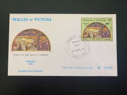 Enveloppe 1er Jour "Pâques - Tableau De Maurice Denis" 28/04/1980 - 258 - Wallis Et Futuna - FDC