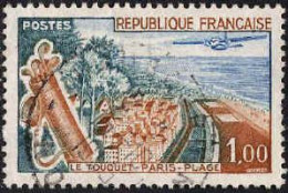 France Poste Obl Yv:1355 Mi:1408 Le Touquet-Paris-Plage (cachet Rond) (Thème) - Golf