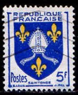 France Poste Obl Yv:1005 Mi:1031 Saintonge Armoiries (Lign.Ondulées) (Thème) - Stamps