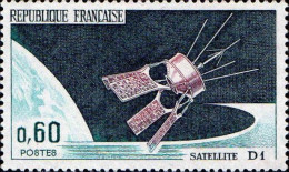 France Poste N** Yv:1476 Mi:1539 Satellite D1 (Thème) - Europe