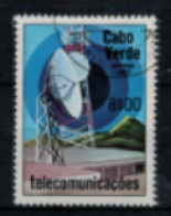 Cap-Vert - "Télécommunication : Station De Transmission" - Oblitéré N° 449 De 1981 - Kap Verde