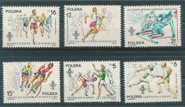 Poland Stamps MNH ZC.2765-70: Sport Olympic Games 1984 - Unused Stamps