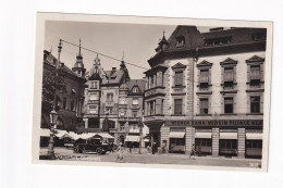 E5917) KLAGENFURT - OBSTPLATZ Mit Altem AUTO U. WIENER BANK VEREIN Filiale Klagenfurt ALT!  1930 - Klagenfurt