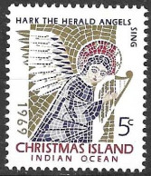 CHRISTMAS ISLAND - 1969 - NATALE -  NUOVO MNH** (YVERT 34 - MICHEL 32) - Christmaseiland