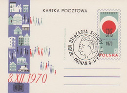 Poland Postmark D71.05.17 POZNAN.01: Cultural Activist Day E.Zegadlowicz - Entiers Postaux