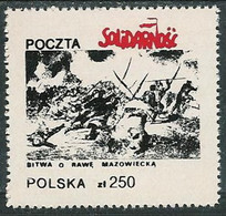 Poland SOLIDARITY (S092): Battle Of Rawa Mazowiecka - Solidarnosc-Vignetten