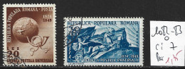 ROUMANIE 1082-83 Oblitérés Côte 7 € - Used Stamps