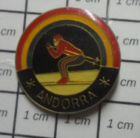 511B Pin's Pins / Beau Et Rare / SPORTS / SKI DESCENTE ANDORRE ANDORRA - Invierno