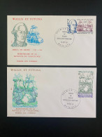 Enveloppes 1er Jour "Bicentenaire De La Bataille De Yorktown" 19/11/1981 - 277/278 - Wallis Et Futuna - Bateaux - FDC