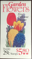 United States USA 1993 Garden Flowers Booklet Unused - Other & Unclassified