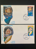 Enveloppes 1er Jour "Shepard & Gagarine - Astronautes Espace" 11/05/1981 - PA108/109 - Wallis Et Futuna - FDC