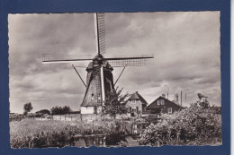 CPSM Moulin à Vent Non Circulée Voir Dos Hollande - Molinos De Viento