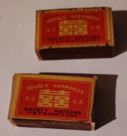 2 China Small ,matchboxes - Scatole Di Fiammiferi