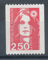 2719** Marianne 2,50f Rouge (Roulette) - Ungebraucht