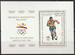 Madagaskar 1990, Postfris MNH, Olympic Games - Madagascar (1960-...)