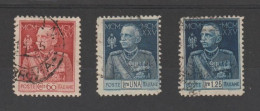 REGNO:  1925/26  GIUBILEO  -  S. CPL. 3  VAL. US. -  D. 11  -  SASS. 189/91 - Usados