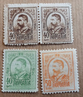 Romania (4 Timbres) Neufs - Neufs