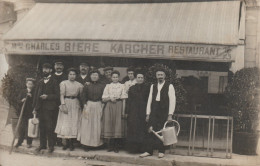 94/ 2 Carte Photo Mr Charles Bievres Etc , Cachet De Départ Vitry Et La Même Changement De Propriétaire  Transferee Rue - Vitry Sur Seine