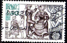 France Poste Obl Yv:2138 Mi:2259 Europa Cept Bourrée Croisée (Obl.mécanique) (Thème) - 1981