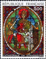 France Poste N** Yv:2363 Mi:2494 Cathedrale De Strasbourg Vitrail (Thème) - Glas & Fenster