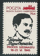 Poland SOLIDARITY (S623): Process Of Sixteen Zbigniew Stypulkowski - Viñetas Solidarnosc