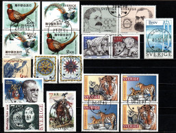 Schweden - Lot Aus 1997 - 1998 - Gestempelt Used - Used Stamps