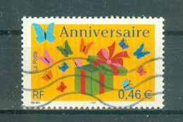 FRANCE - N°3480 Oblitéré - Timbre Pour Anniversaires. - Oblitérés