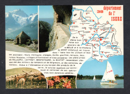 Carte Géographique - 38 ISERE - Heyrieux, Cremieu, Virieu, Grand Lemps, Rives, Tullins, Vinay, Grenoble, La Mure, Obiou - Carte Geografiche