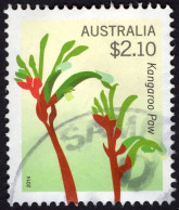 AUSTRALIA 2014 $2.10 Multicoloured, Flowers - Floral Emblems Kangaroo Paw FU - Usados