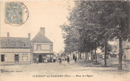 18-CLEMONT-SUR-SAULDRE- PLACE DE L'EGLISE - Clémont