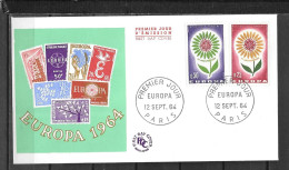 1964 - FDC - France - 39 - 4 - Paris - 1964