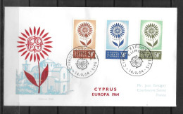 1964 - FDC - Chypre - 38 - 1964