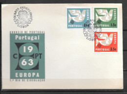 1963 - FDC - Portugal - 37 - 1963