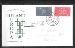 1963 - FDC - Irlande - 36  - 1963