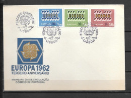 1962 - FDC - Portugal - 34 - 1962