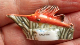 Fève Sailfish  Poisson - Dessins Animés