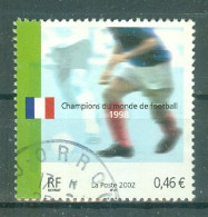 FRANCE - N°3484 Oblitéré - Champions Du Monde De Football. - Oblitérés