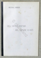 N. Gabiani - Dell'antica Insegna Del Comune Di Asti - 1920 Ca. - Altri & Non Classificati