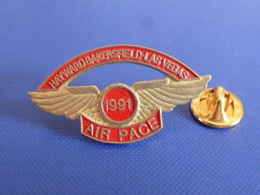 Pin's Course Aérienne - Hayward Bakersfield Las Vegas - 1991 Air Pace - états Unis USA (BD45) - Avions