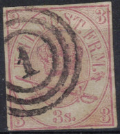 DANEMARK          1864       N° 12 Non Dentelé    Oblitéré - Usati