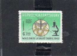 1962 Paraguay - W.H.O. - Giornata Della Salute - Paraguay