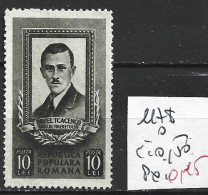 ROUMANIE 1178 Oblitéré Côte Côte 0.50 € - Used Stamps