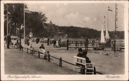 ! Alte Ansichtskarte Schwerin Zippendorf, Strandpartie - Schwerin