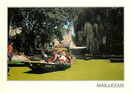 85 - Maillezais - Venise Vendéenne - Promenades En Barques Au Pied De L'Abbaye Saint-Pierre - Carte Neuve - CPM - Voir S - Maillezais