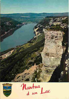 01 - Nantua - Son Lac Ses Montagnes - La Colonne Et Les Monts D'Ain - Blasons - Flamme Postale - CPM - Voir Scans Recto- - Nantua