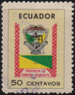 1971 Ecuador ° Mi:EC 1495, Sn:EC 832, Yt:EC 853, Sg:EC 1407, Ber:EC 1499, Zamora Chinchipe, Provincial Coats Of Arms - Equateur