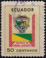 1971 Ecuador ° Mi:EC 1495, Sn:EC 832, Yt:EC 853, Sg:EC 1407, Ber:EC 1499, Zamora Chinchipe, Provincial Coats Of Arms - Ecuador