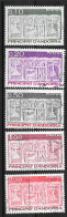 1983- 317 + 318 + 321 + 322 + 323 - Used Stamps
