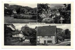 5270 GUMMERSBACH - ROSPE, 4 Dorfansichten, 1955 - Gummersbach